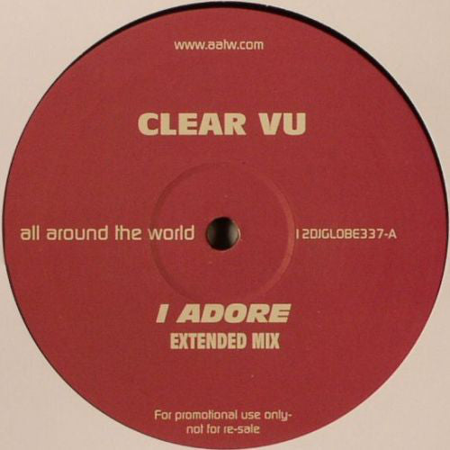 Clear Vu : I Adore (2x12", Single, Promo)