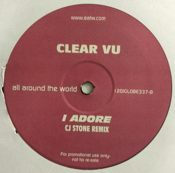 Clear Vu : I Adore (2x12", Single, Promo)
