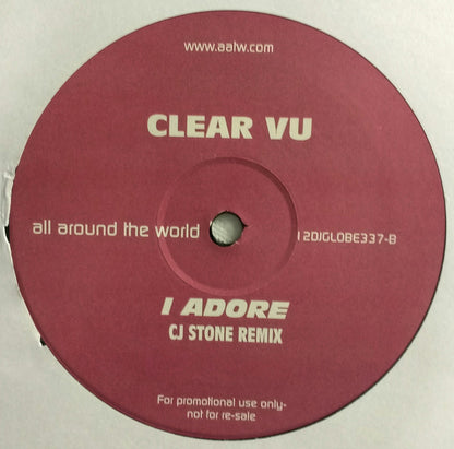Clear Vu : I Adore (2x12", Single, Promo)