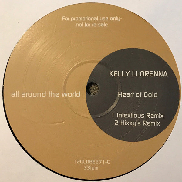 Kelly Llorenna : Heart Of Gold (2x12", Promo)