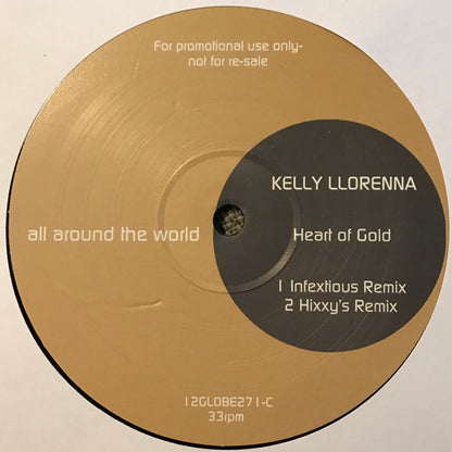Kelly Llorenna : Heart Of Gold (2x12", Promo)