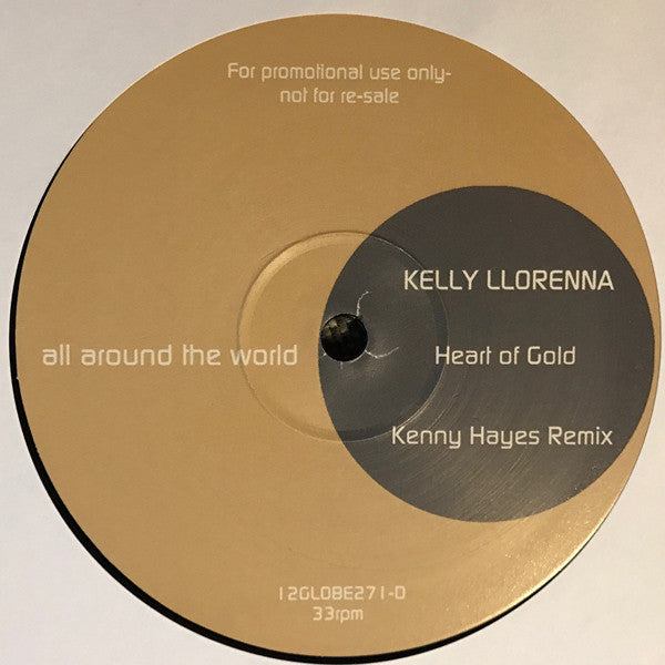 Kelly Llorenna : Heart Of Gold (2x12", Promo)