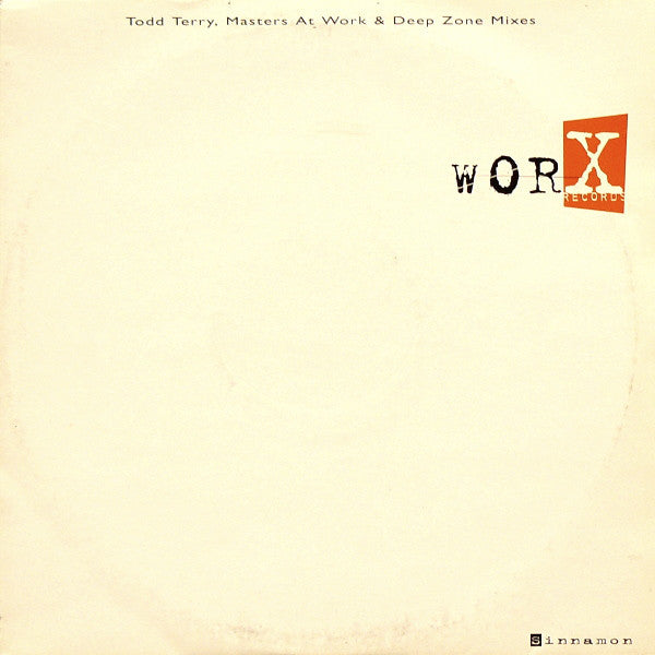 Sinnamon : I Need You Now (2x12", Promo)