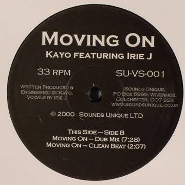 Kayo Featuring Irie J : Moving On (12")