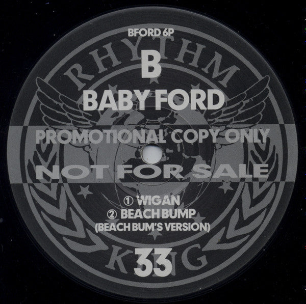 Baby Ford : Beach Bump (12", Promo)