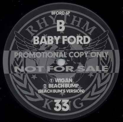 Baby Ford : Beach Bump (12", Promo)