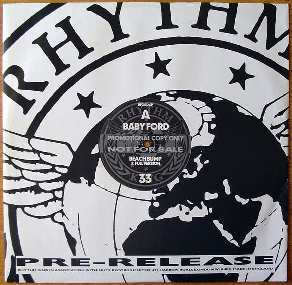 Baby Ford : Beach Bump (12", Promo)