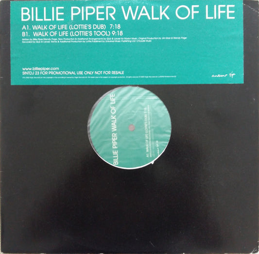 Billie Piper : Walk Of Life (12", Promo)