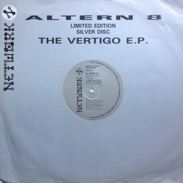 Altern 8 : The Vertigo EP (12", EP, Ltd, Sil)