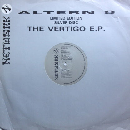 Altern 8 : The Vertigo EP (12", EP, Ltd, Sil)