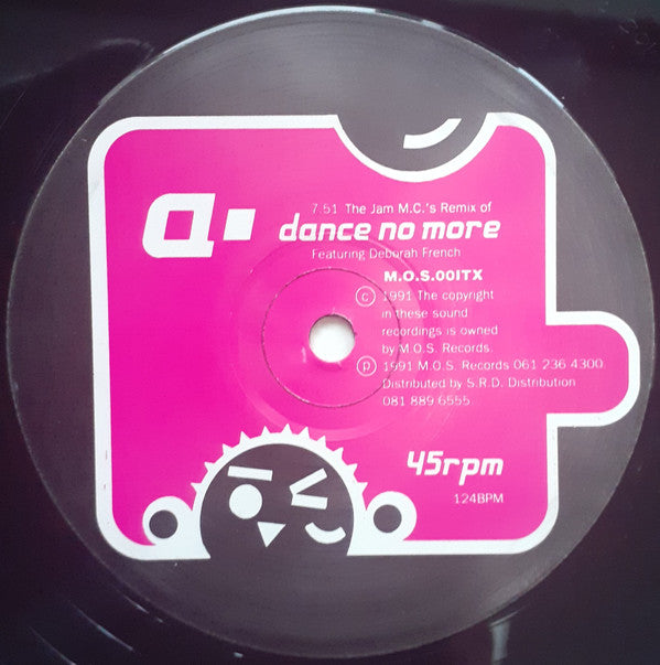 E-Lustrious Featuring Deborah French* : Dance No More (Remix) (12")