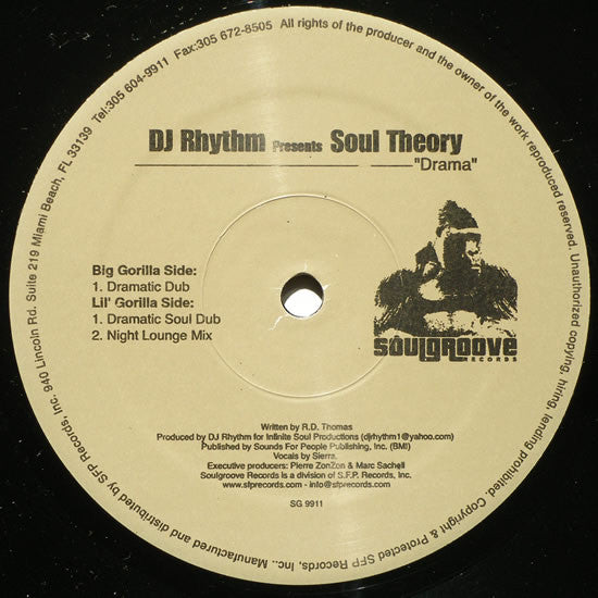 DJ Rhythm Presents Soul Theory (2) : Drama (12")