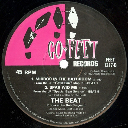 The Beat (2) : Can't Get Used To Losing You (1983 Remix Version) (12", Single)