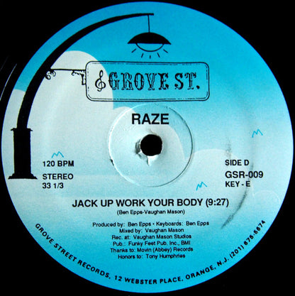 Raze : Jack Up Work Your Body (12")