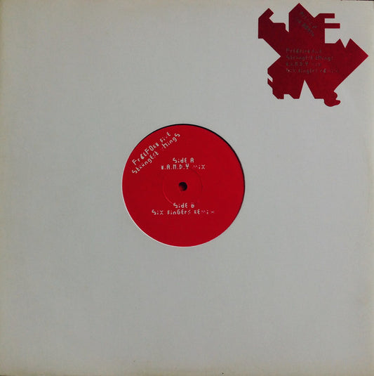 Freeform Five : Strangest Things (12", Promo, Pro)