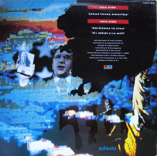 The Shamen : Jesus Loves Amerika (12", Single)