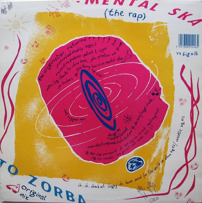 Longsy D's House Sound* : Mental Ska (The Rap) (12")