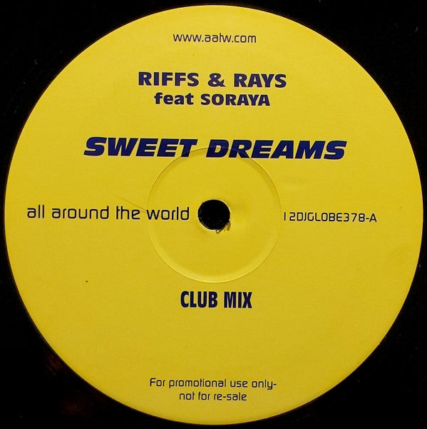 Riffs & Rays Feat Soraya : Sweet Dreams (12", Promo)