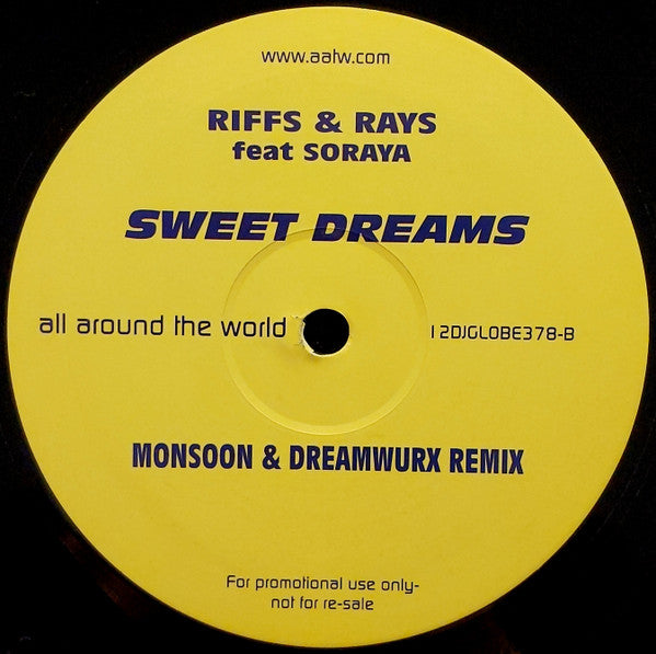 Riffs & Rays Feat Soraya : Sweet Dreams (12", Promo)