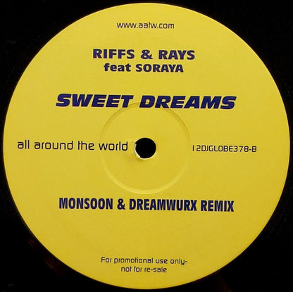 Riffs & Rays Feat Soraya : Sweet Dreams (12", Promo)