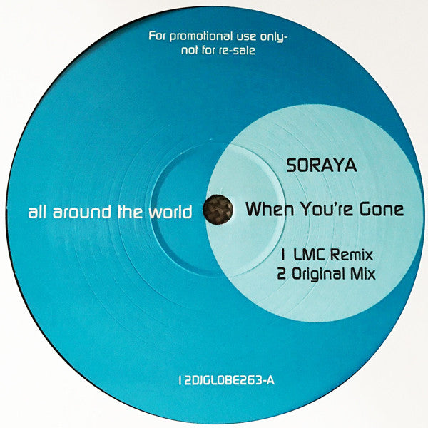 Soraya : When You're Gone (2x12", Promo)