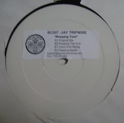 Jay Tripwire : Peeping Tom (12", W/Lbl, Sti)