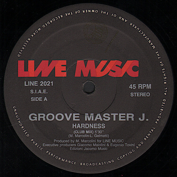 Groovemaster J : Hardness (12")