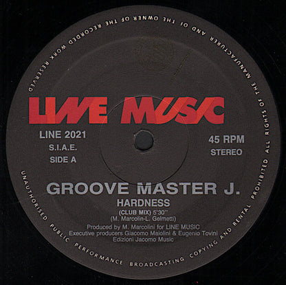 Groovemaster J : Hardness (12")