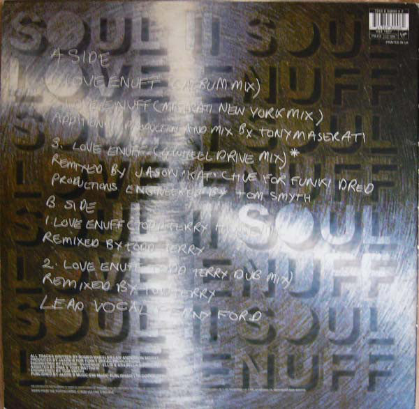 Soul II Soul : Love Enuff (12")