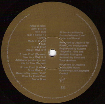 Soul II Soul : Love Enuff (12")