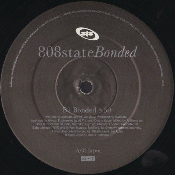 808state* : Bond (12", Single, Promo)