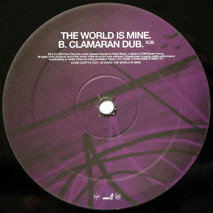 David Guetta : The World Is Mine (12")