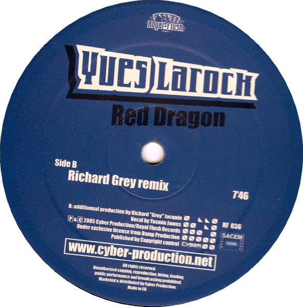 Yves Larock : Red Dragon (12")