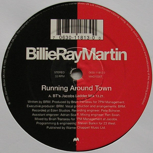 BillieRayMartin* : Running Around Town (12")