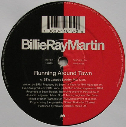 BillieRayMartin* : Running Around Town (12")