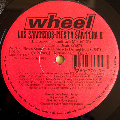 Los Santeros : Fiesta Santera II (2x12")