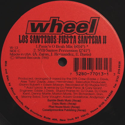 Los Santeros : Fiesta Santera II (2x12")