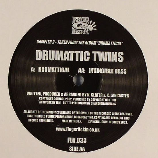 Drumattic Twins : Drumattical Sampler Two (12", Smplr)