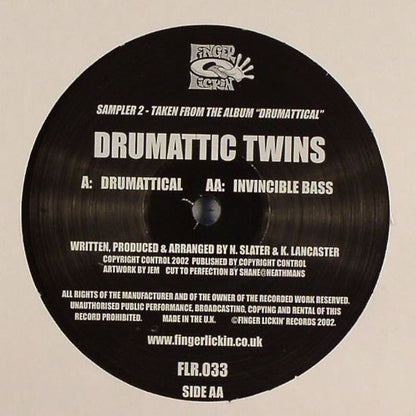 Drumattic Twins : Drumattical Sampler Two (12", Smplr)