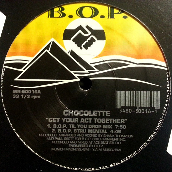 Chocolette : Get Your Act Together (12")