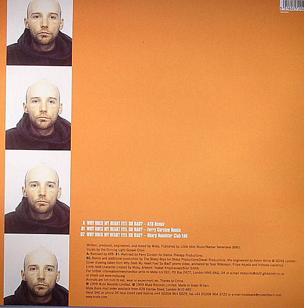Moby : Why Does My Heart Feel So Bad? (12", Single)