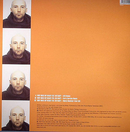 Moby : Why Does My Heart Feel So Bad? (12", Single)