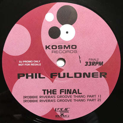 Phil Fuldner : The Final (12", Promo)