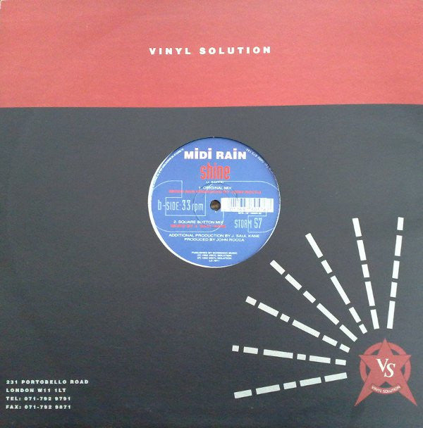 Midi Rain : Shine (12")