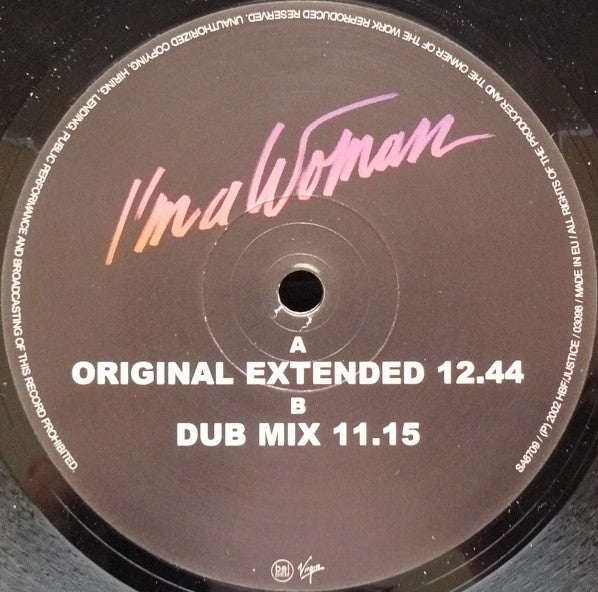 Cassius : I'm A Woman (2x12", Promo)