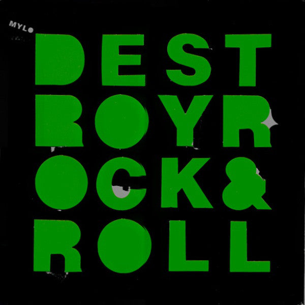 Mylo : Destroy Rock & Roll (12", Single, Ste)