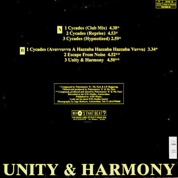 Sequencial : Cycades (12")