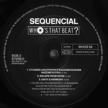 Sequencial : Cycades (12")