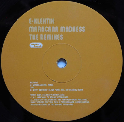 E-Klektik : Maracana Madness Remixes - 2 (12", Par)