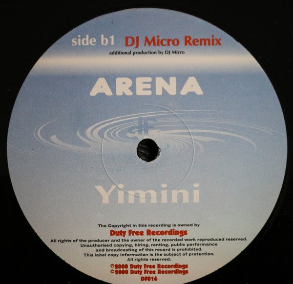 Arena (23) : Yimini (12")